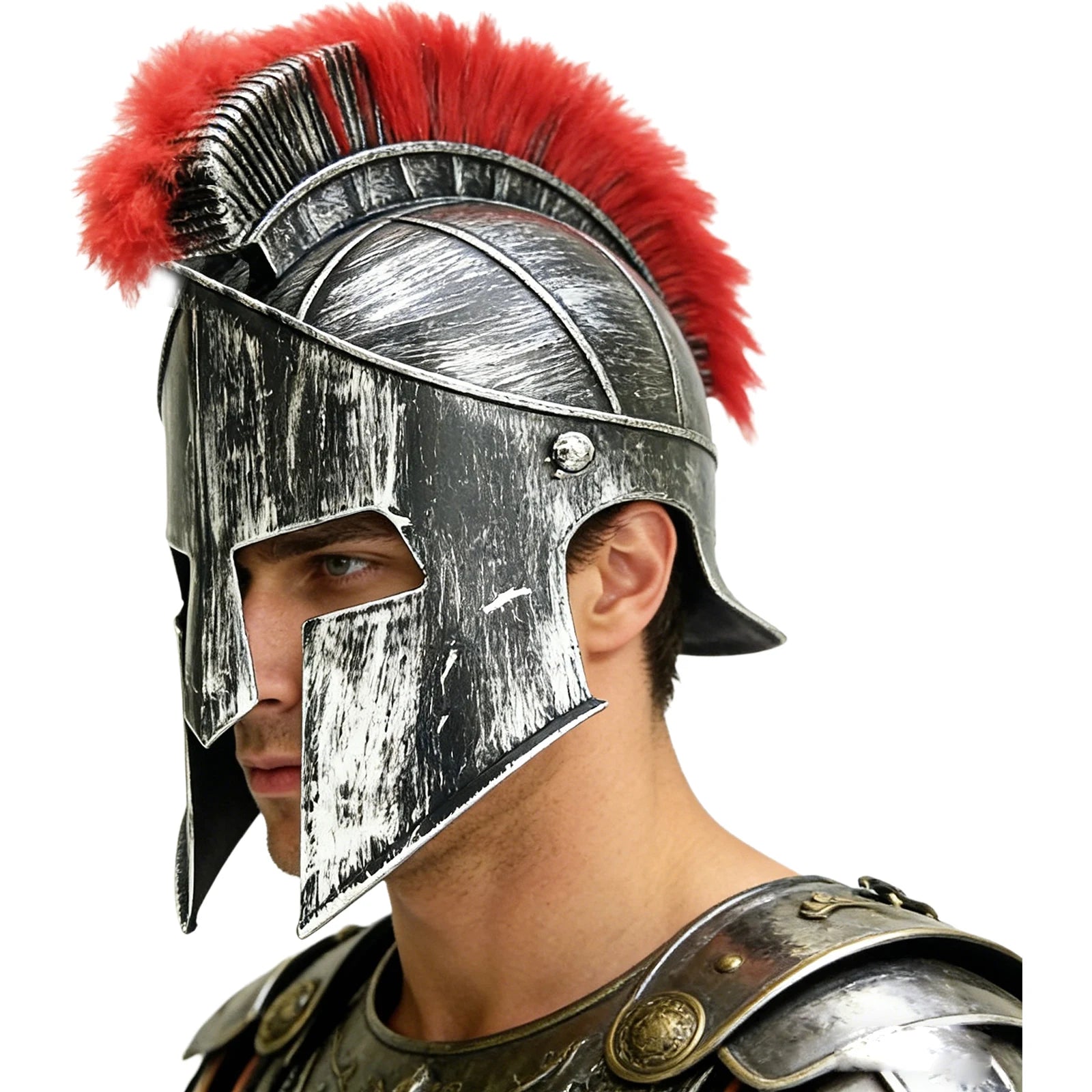 Medieval Knight Hats Gladiator Spartan Roman Warrior Greek Costume Helmet Headwear - View 6