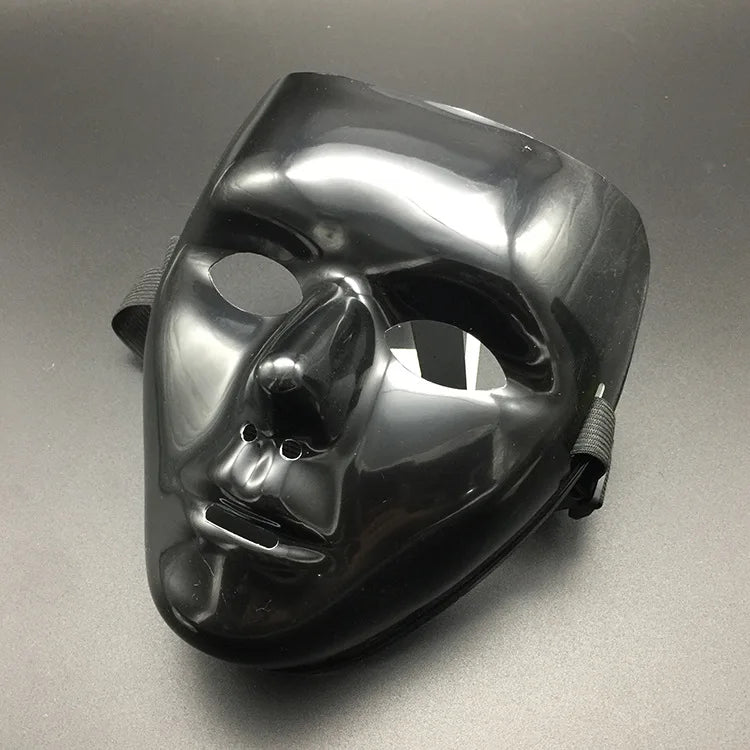 Hand-Painted Full-Face Halloween Masquerade Mask