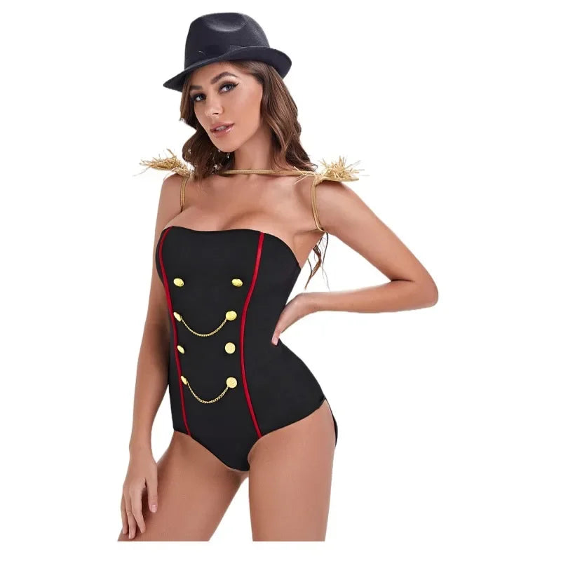 Clown Gothic Jumpsuit Costume for Women - Halloween Costume - product image 3