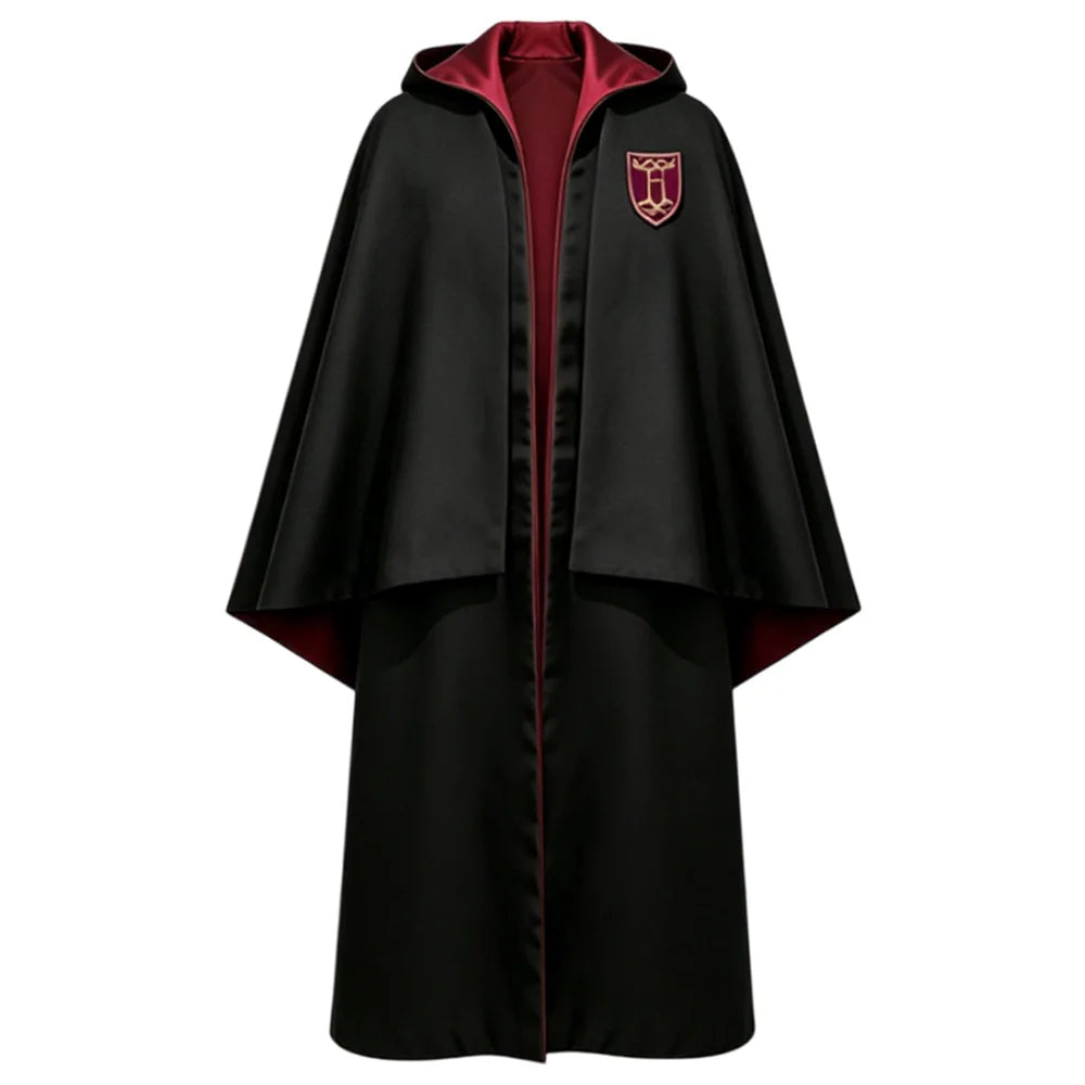 Unisex Wizard House Hooded Halloween Robe