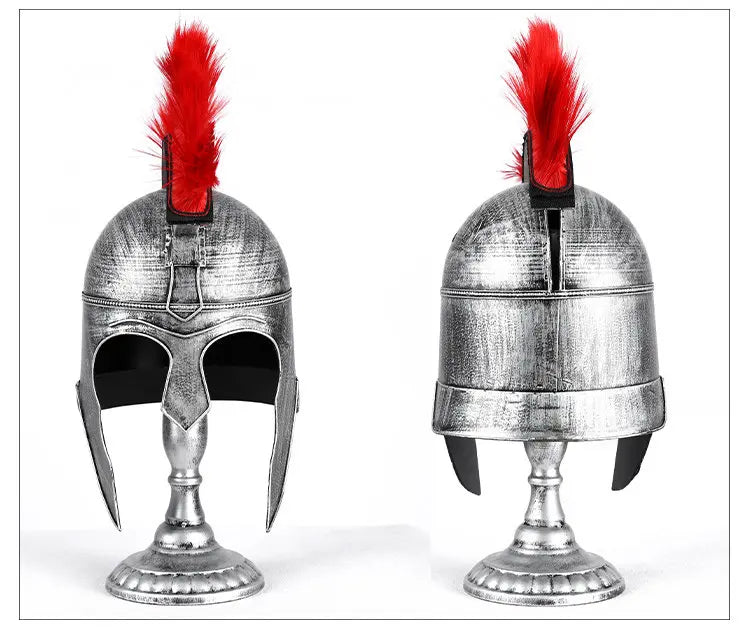 Odyssey Costume Cloak Belt Helmet Medieval Warrior Suit Outfit for Men Women Halloween - Full Set / XXL