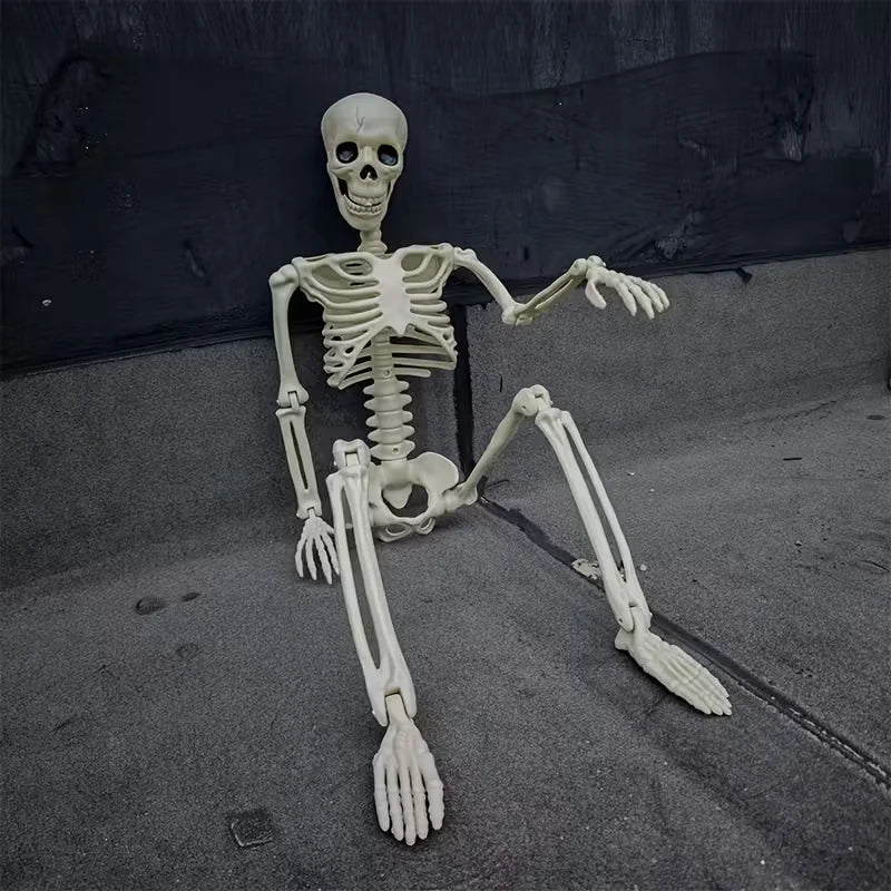 90cm Home Evil Party Decoration Horror Scary Movable Big Skull Halloween Movable - product image 3