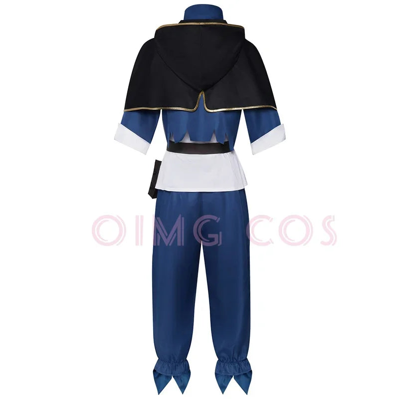 Black Clover Asta Costume Adult Uniform Halloween Anime Costumes Women Game - Costume / XXL