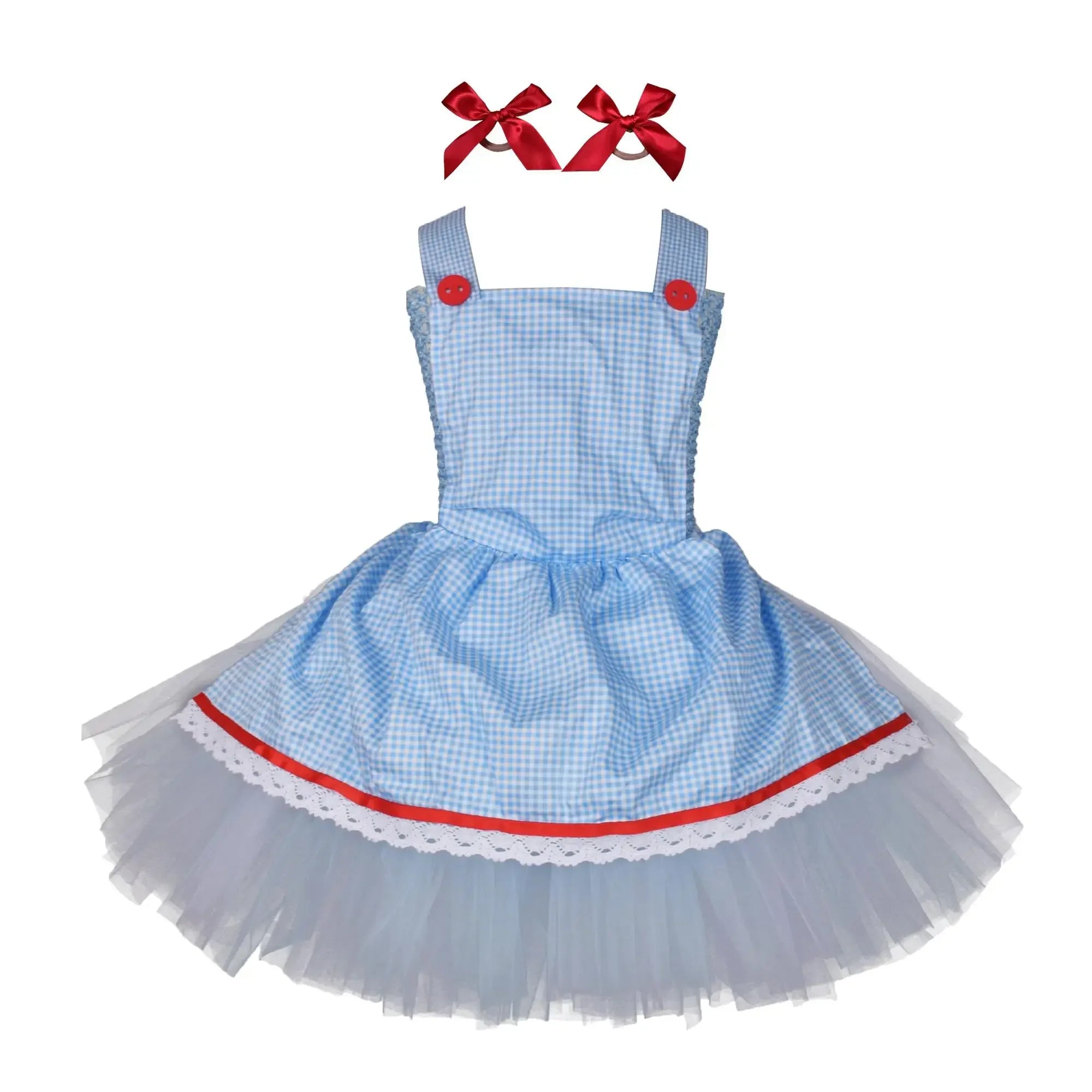 Girls Clown Witch Costume Wizard Halloween Scarecrow Tin Man Cowardly Lion Dress Up Dress Drama Stage Costume - product image 8