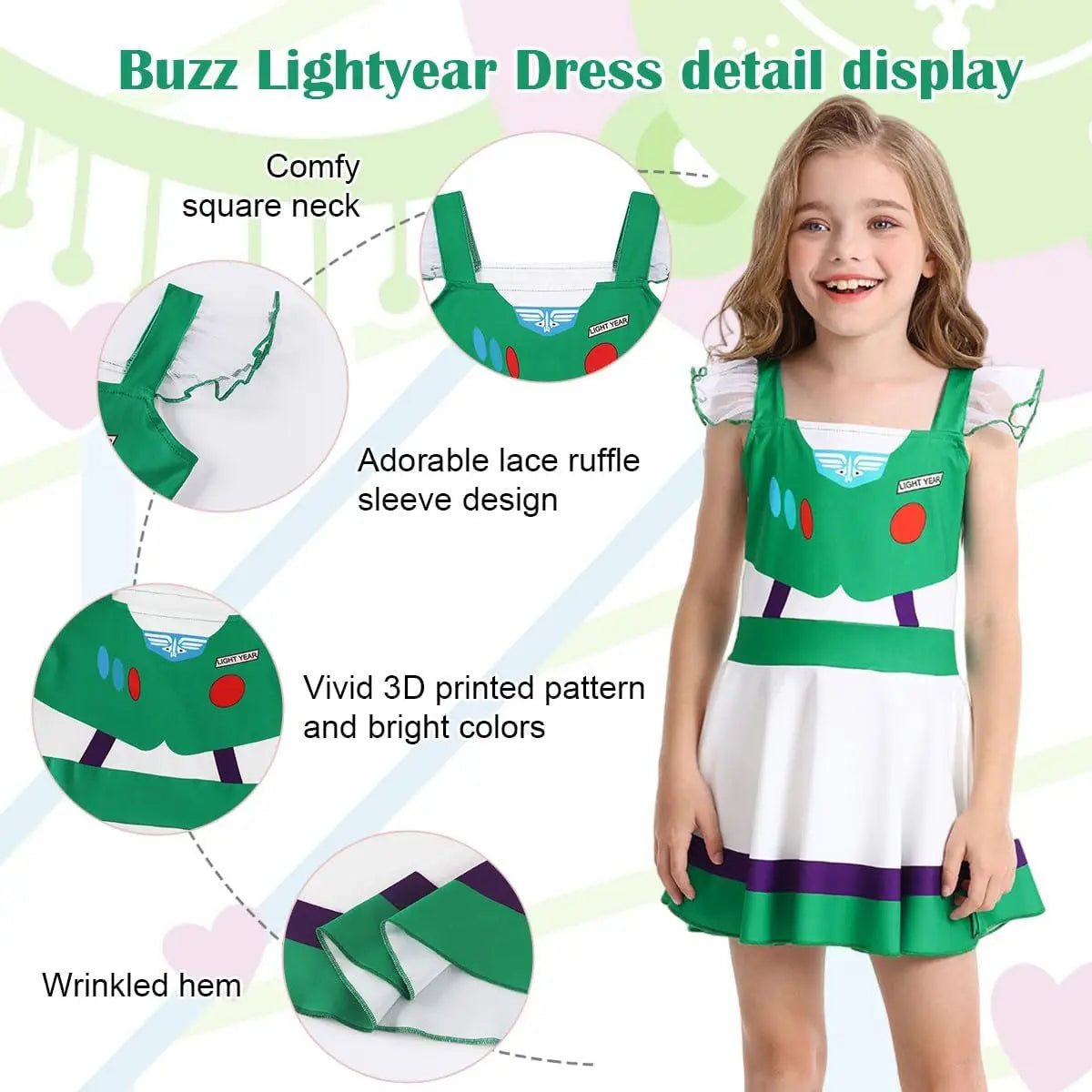 Halloween Masquerade Jessie Costume & hairband Summer toy Movies Cosplay Dress Carnival Party Fancy Stage Performance Outfits