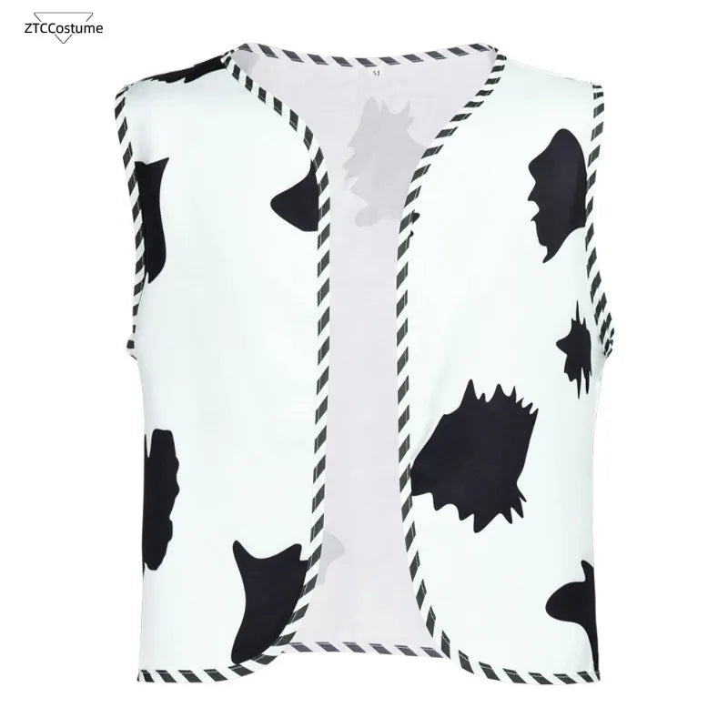 Adult Toy Woody Costume Story Halloween Woody Tracy Costume Shirt Vest Bandana Cowboy - as shown 1 / S
