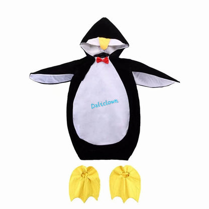 Penguin Halloween Costume Baby Kids Toddler Infant Boys Girls Animal Cosplay Carnival Birthday Party Outfit - product image 1