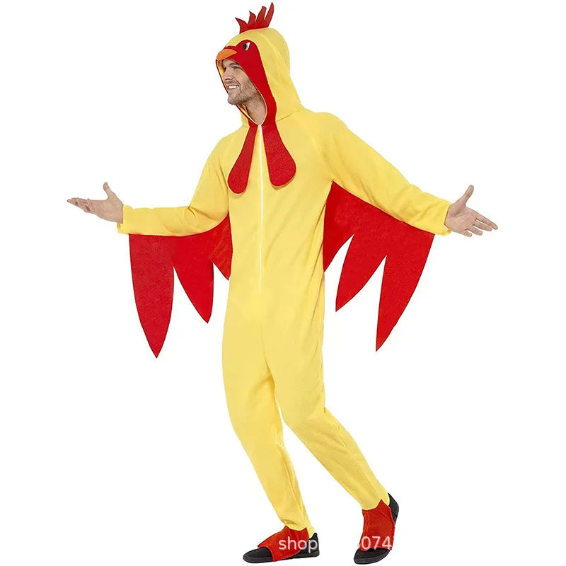 Animal Rooster Funny Chicken Suit Comedy Stage Bird Unisex Halloween - product image 5
