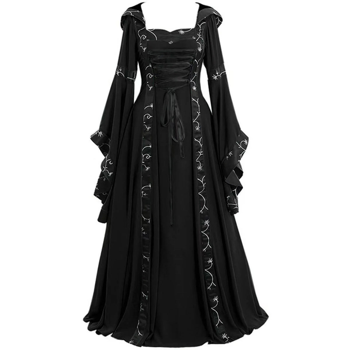 Women's Medieval Dressing Big Swing Vintage Long Sleeve Hollow - product image 8