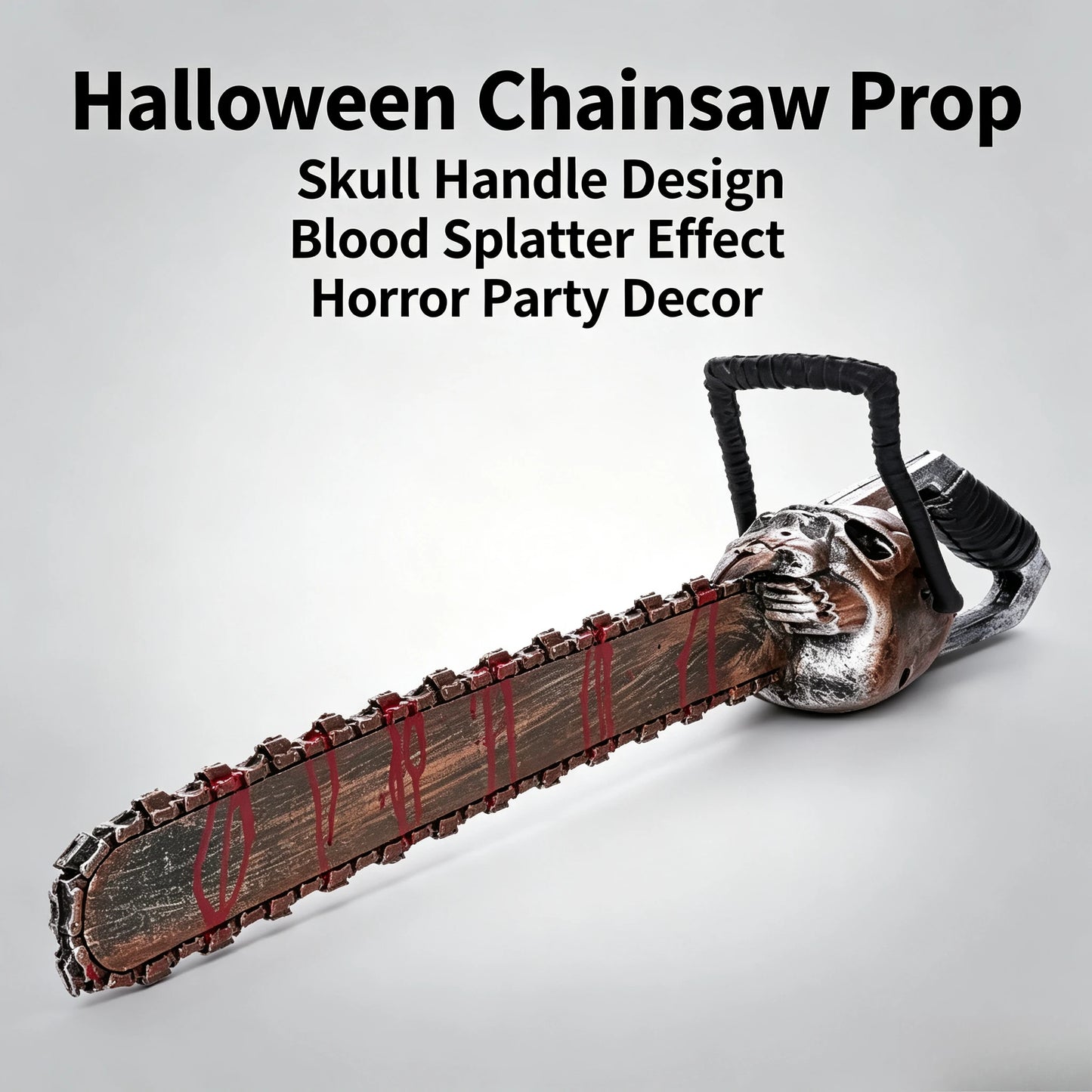 Simulation Bloody Toy Saw Halloween Escape Room Script Murder Prank Scary Props - product image 3