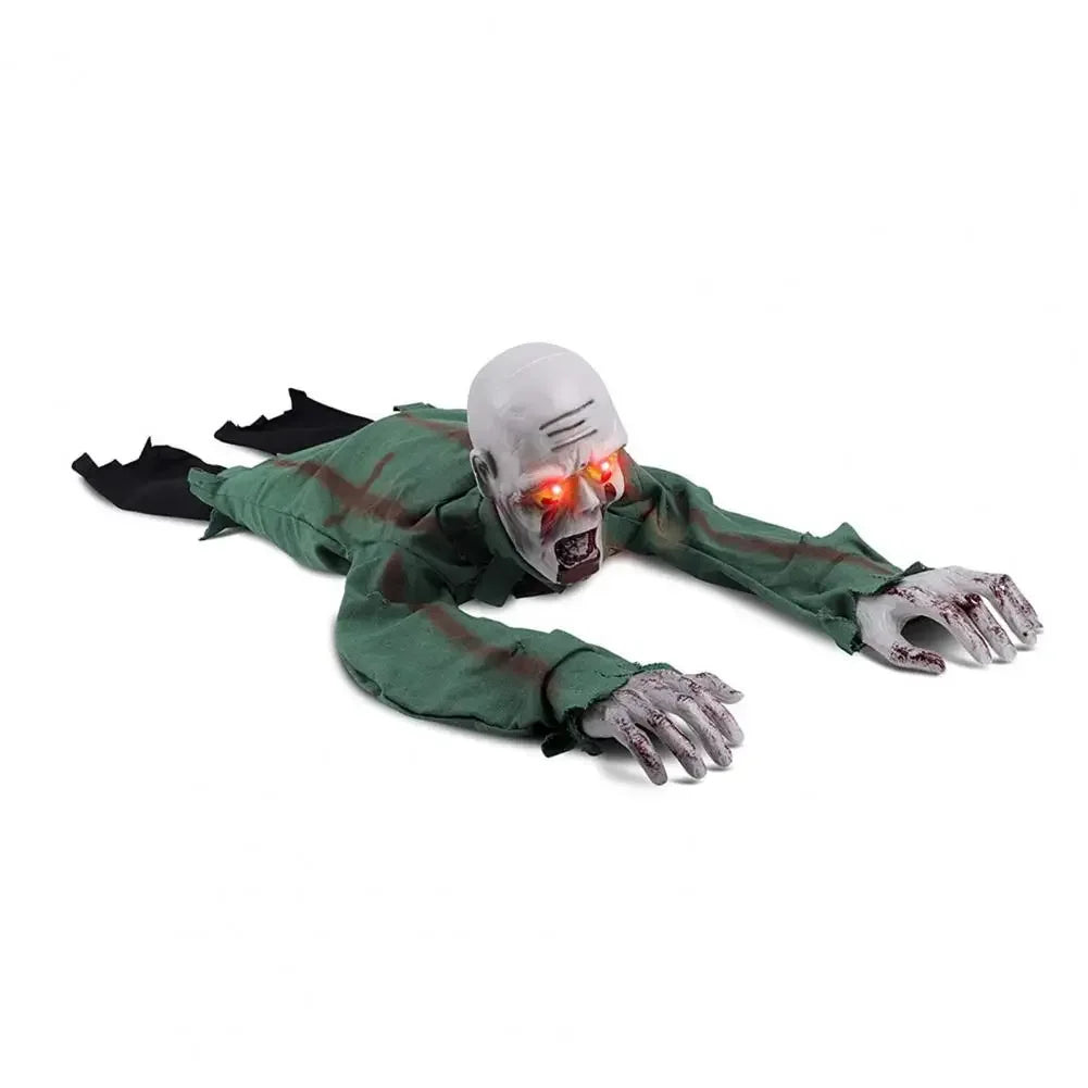 Halloween Spooky Voice-controlled Electric Glowing Crawling Ghost with Realistic Postures Crawling Ghost - product image 6