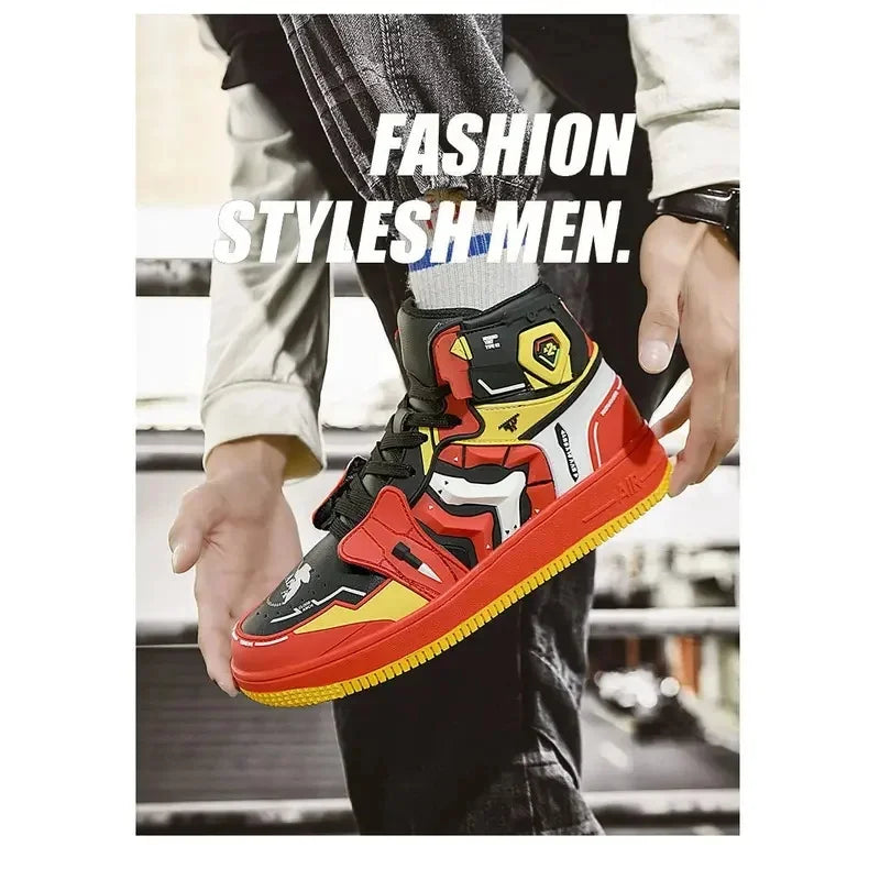 ★Halloween Costume EVANGELION Basketball Shoes Men -01 EVA-02 Luxury Breathable Sneakers - no box 1 / 42