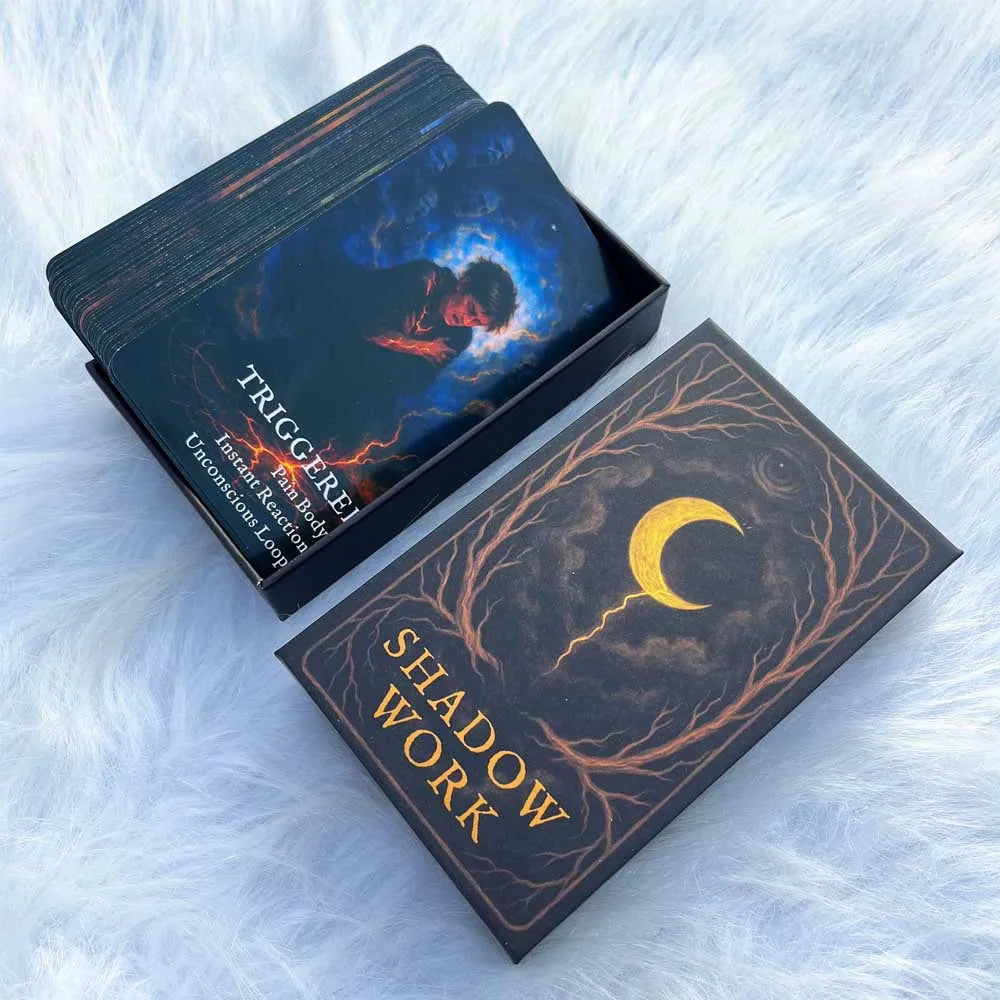 Reflective Moon Shadow Work Oracle Deck – 54 Cards