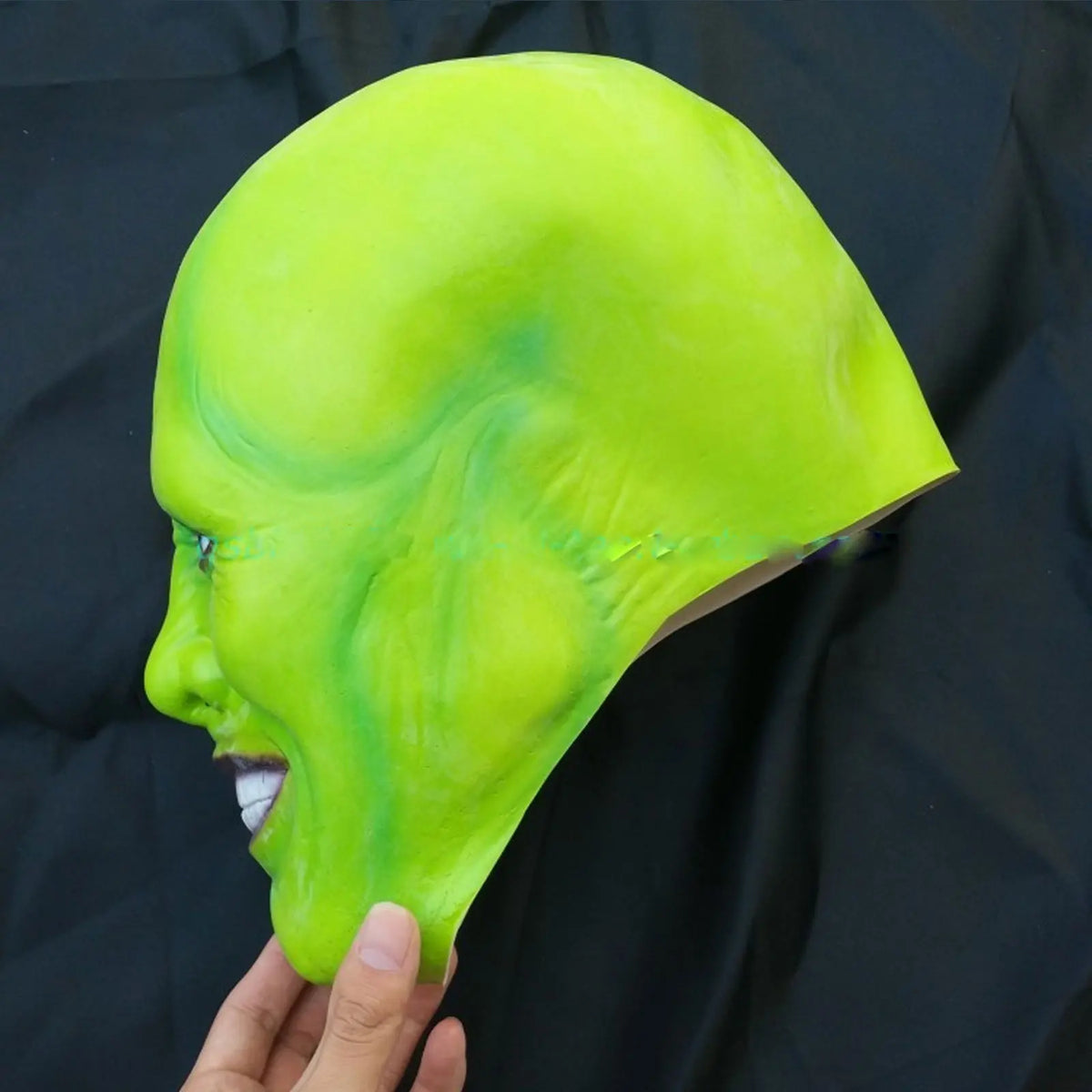 The Mask Jim Carrey Green Face Halloween Mask - product image 4