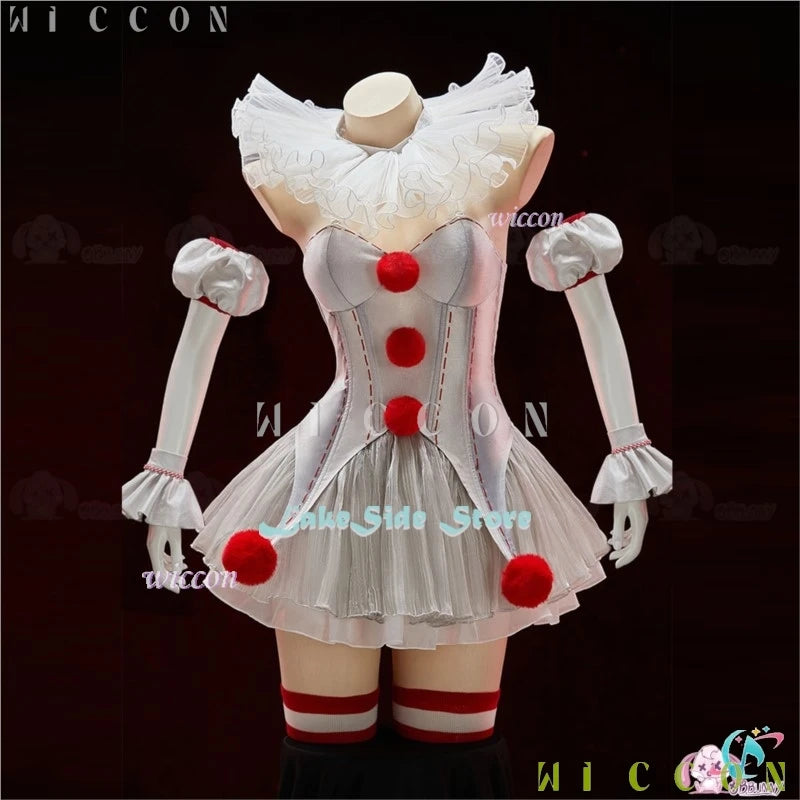 Clown Halloween Costume for Women – Wig