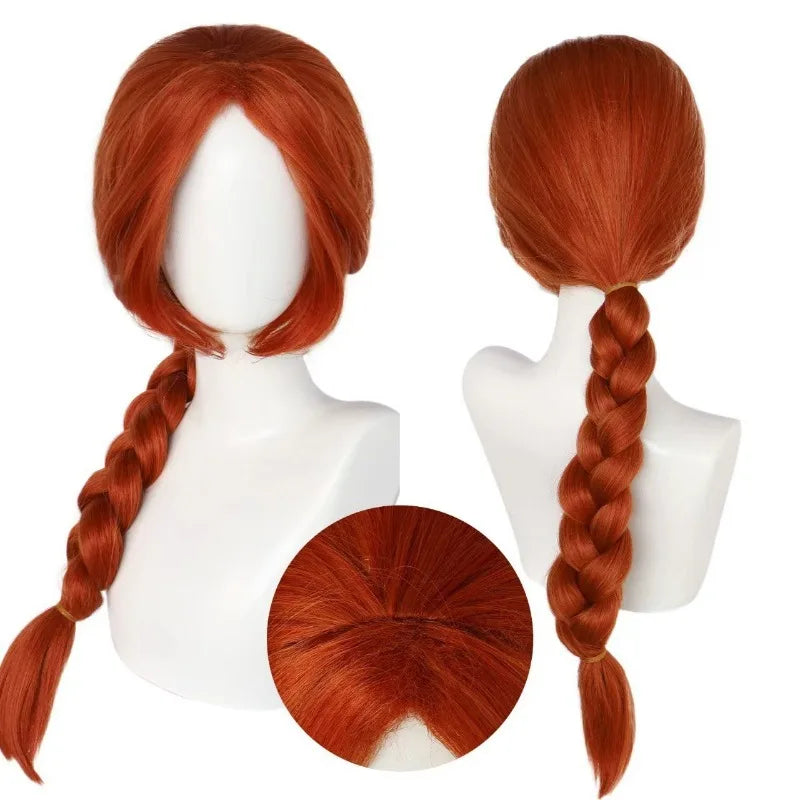 Women's Fiona-Inspired Shrek Costume – Green Dress & Wig Options