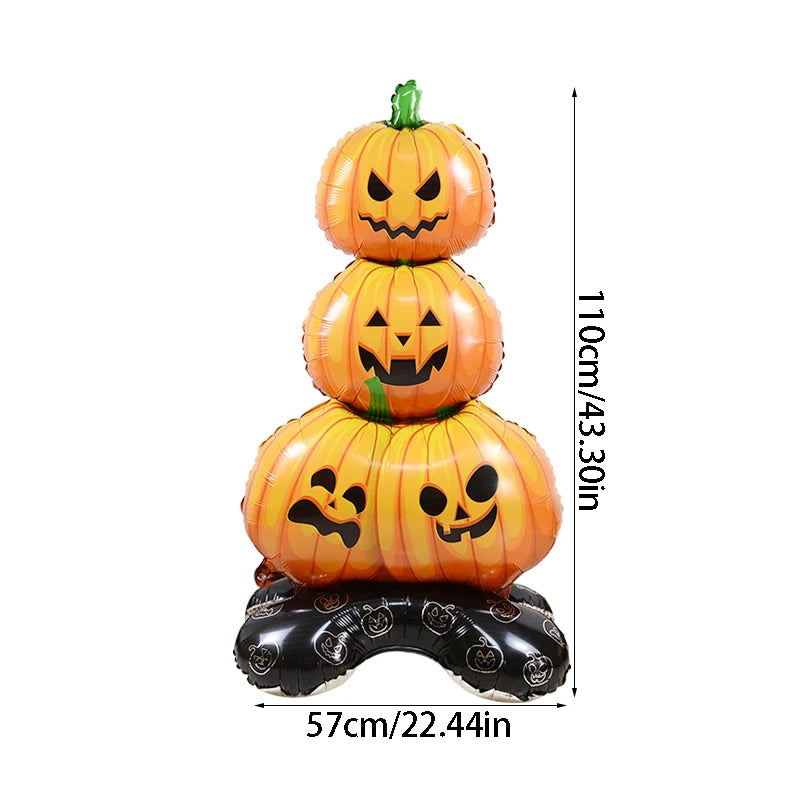 Halloween Pumpkin Balloon Horror Ghost Tree Witch Coffin Aluminum Foil Balloon Halloween Themed Party - product image 13