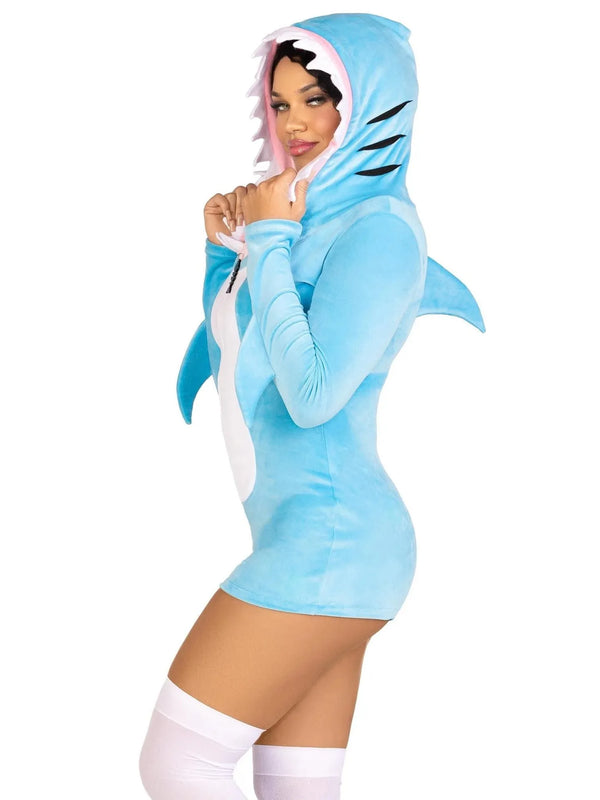 Shark Cosplay One-Piece Costume Halloween Christmas Stage Show Outfit