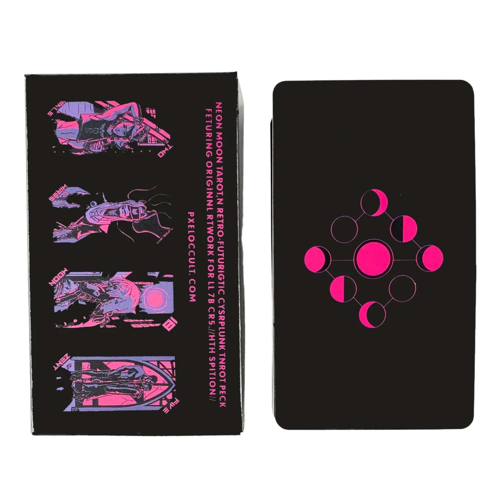 Neon Moon Pocket Tarot Deck with Tuck Box