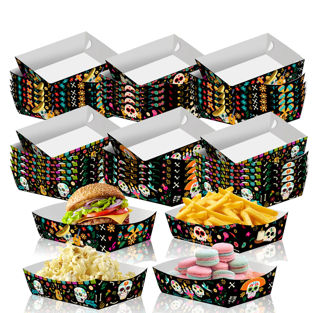 Day of the Dead Skull Party Tableware Set - product image 39