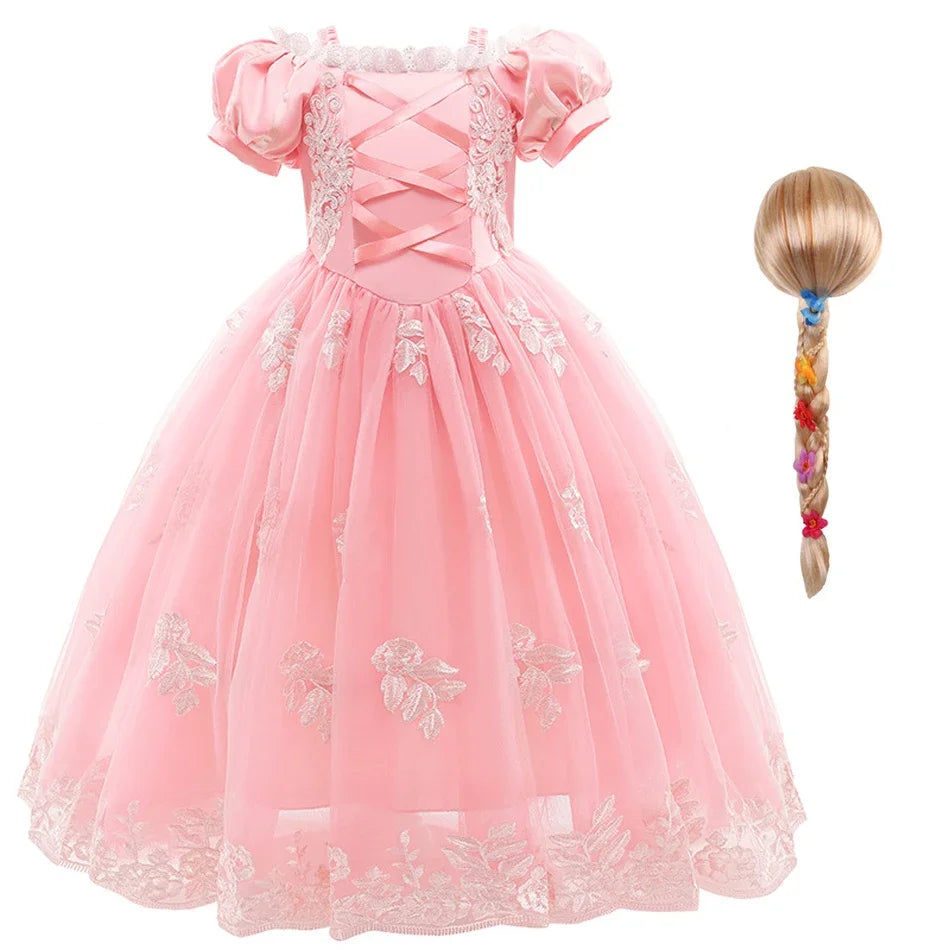 Girls Fairytale Princess Halloween Costume Dress