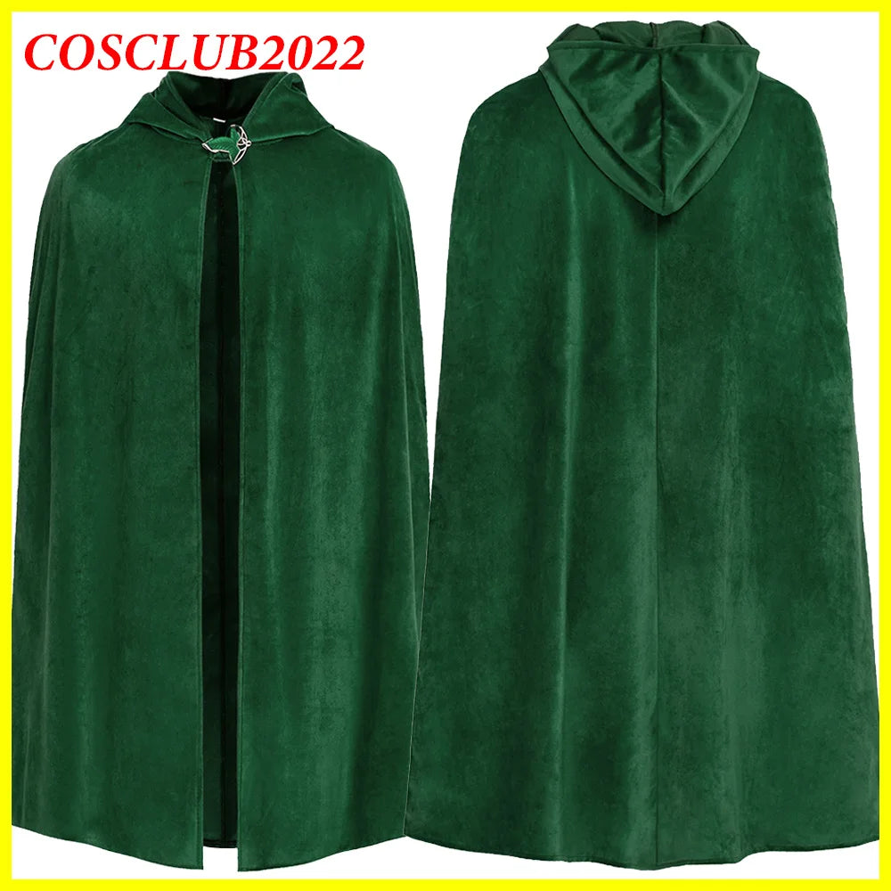 Male Bilbo Baggins Cloak Halloween Costume for Men - Cape