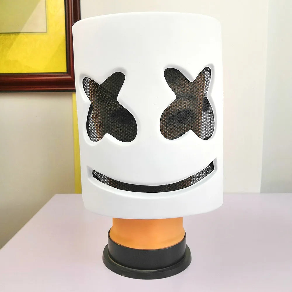 Dj Marshmallow LED Neon Halloween Mask - product image 4