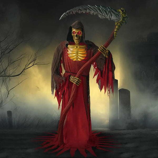 7 Ft Grim Reaper Halloween Animatronic