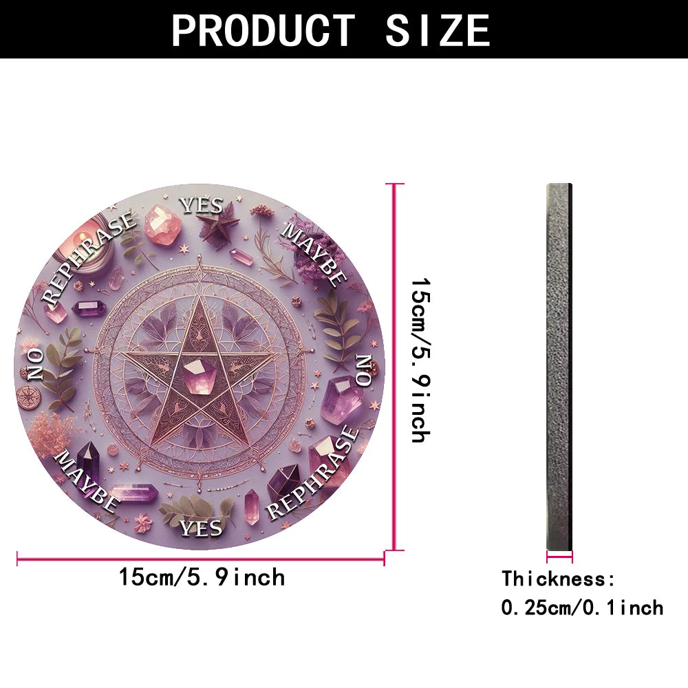 Crystal & Star Astrology Pendulum Divination Mat
