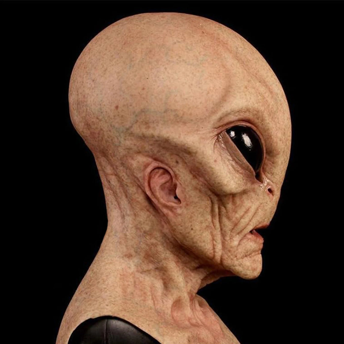 Full-Head Alien Latex Halloween Mask