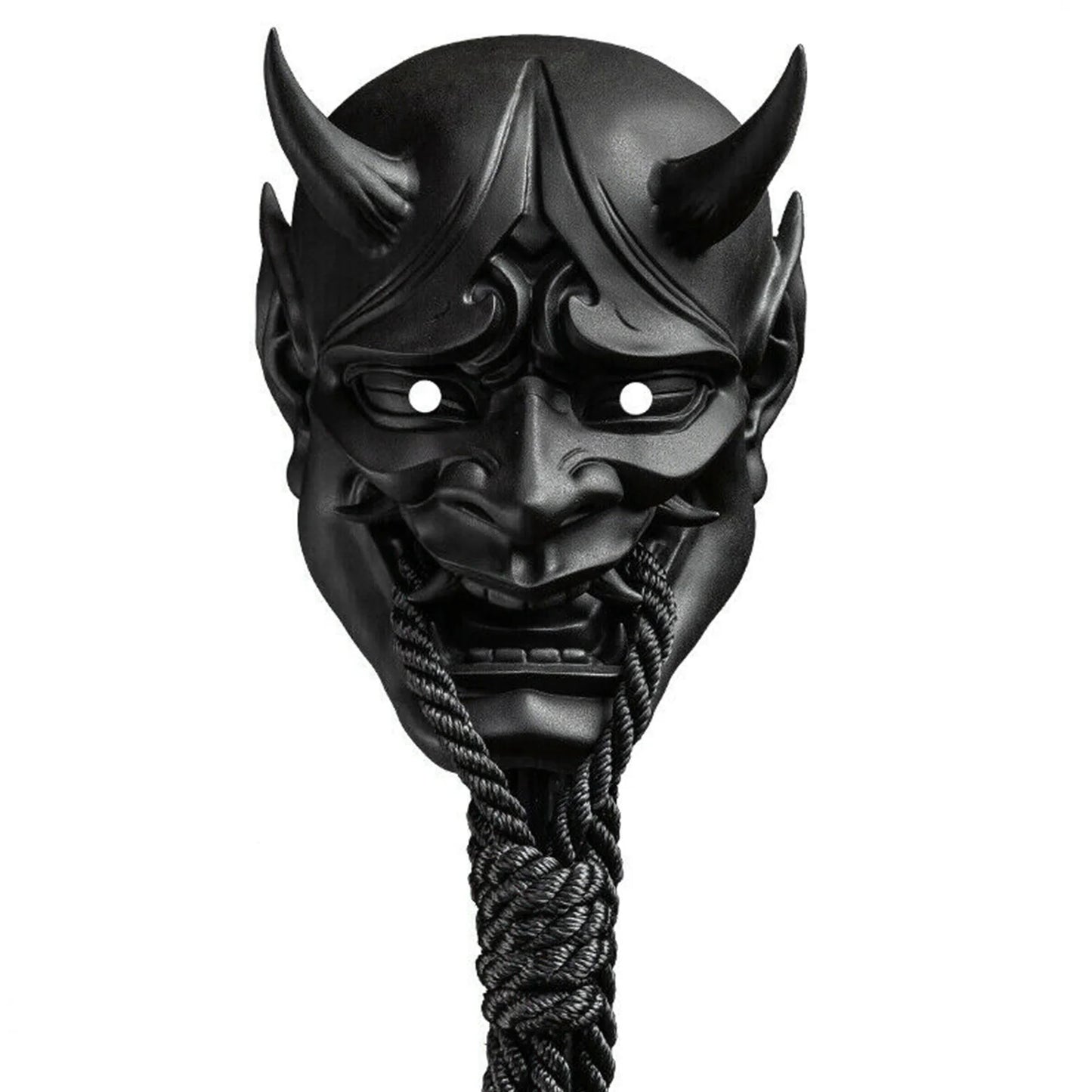 Japanese Scary Sealed Prajna Devil Hannya Noh Kabuki Demon Oni Samurai Monster Halloween Masquerade Mask - product image 1