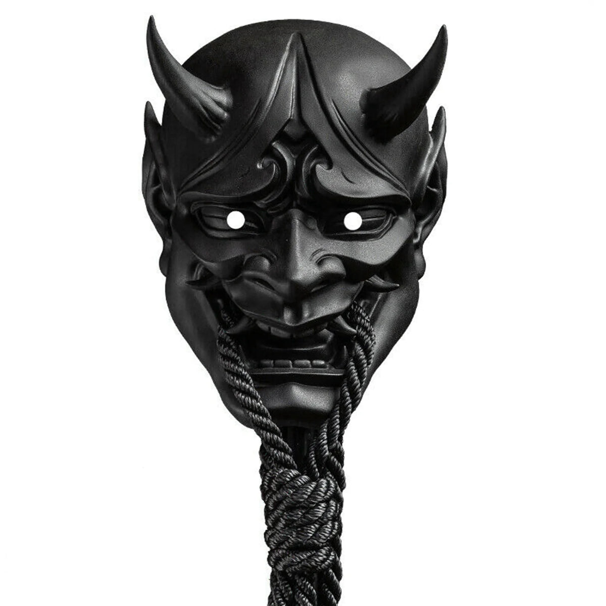 Japanese Scary Sealed Prajna Devil Hannya Noh Kabuki Demon Oni Samurai