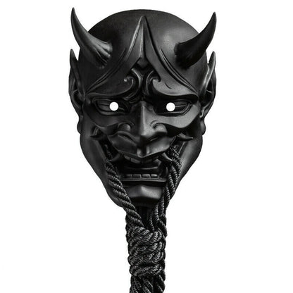 Japanese Scary Sealed Prajna Devil Hannya Noh Kabuki Demon Oni Samurai Monster Halloween Masquerade Mask - product image 1