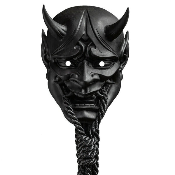 Japanese Scary Sealed Prajna Devil Hannya Noh Kabuki Demon Oni Samurai Monster Halloween Masquerade Mask - product image 1