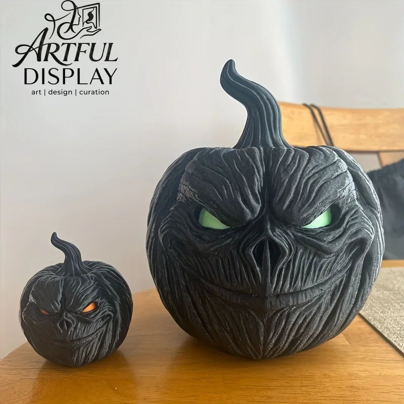 Set Includes Pumpkin Base, Ghost & Hat, 3D Printed Halloween Pumpkin Elf - product image 3