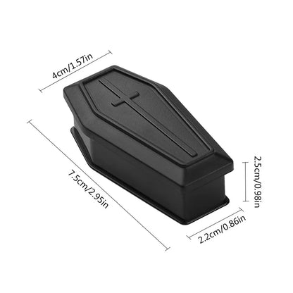 6/12pcs Coffin Halloween Box Prank Ornament Plastic Candy Gift Treat Box Party - product image 3