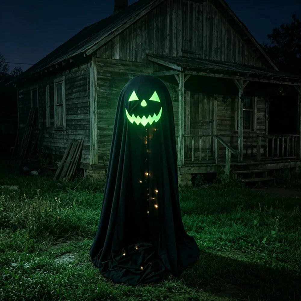 Luminous Halloween Standing Ghost Decor Adjustable Gothic Outdoor Light - up - product image 8