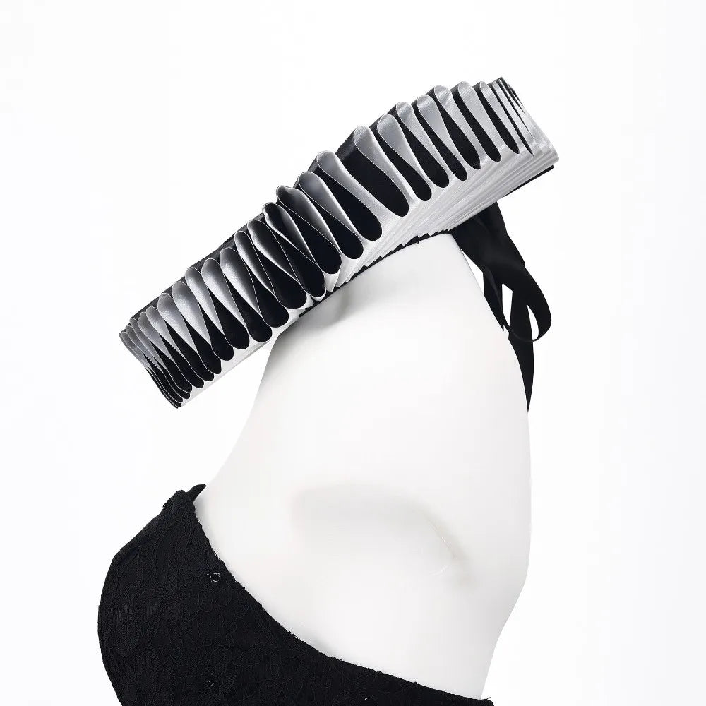 Detachable Circus Clowns Ruff Collar Victorian Costume Vintage Neck Ruffled Collar Retro - Style 4