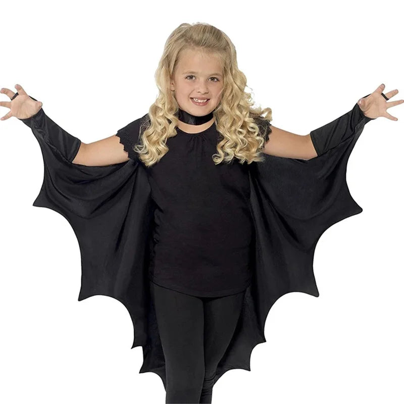 Halloween Children's Bat Cloak Cape Party Cosplay Performance Costume