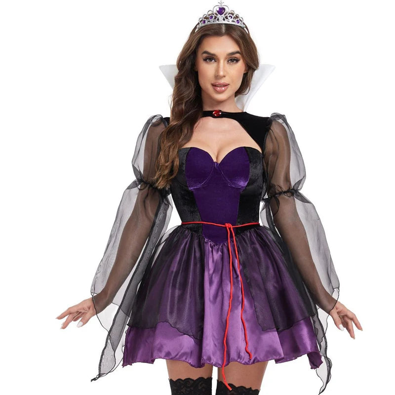 Snow White-Inspired Princess Costume for Women | Fairy-Tale Dress