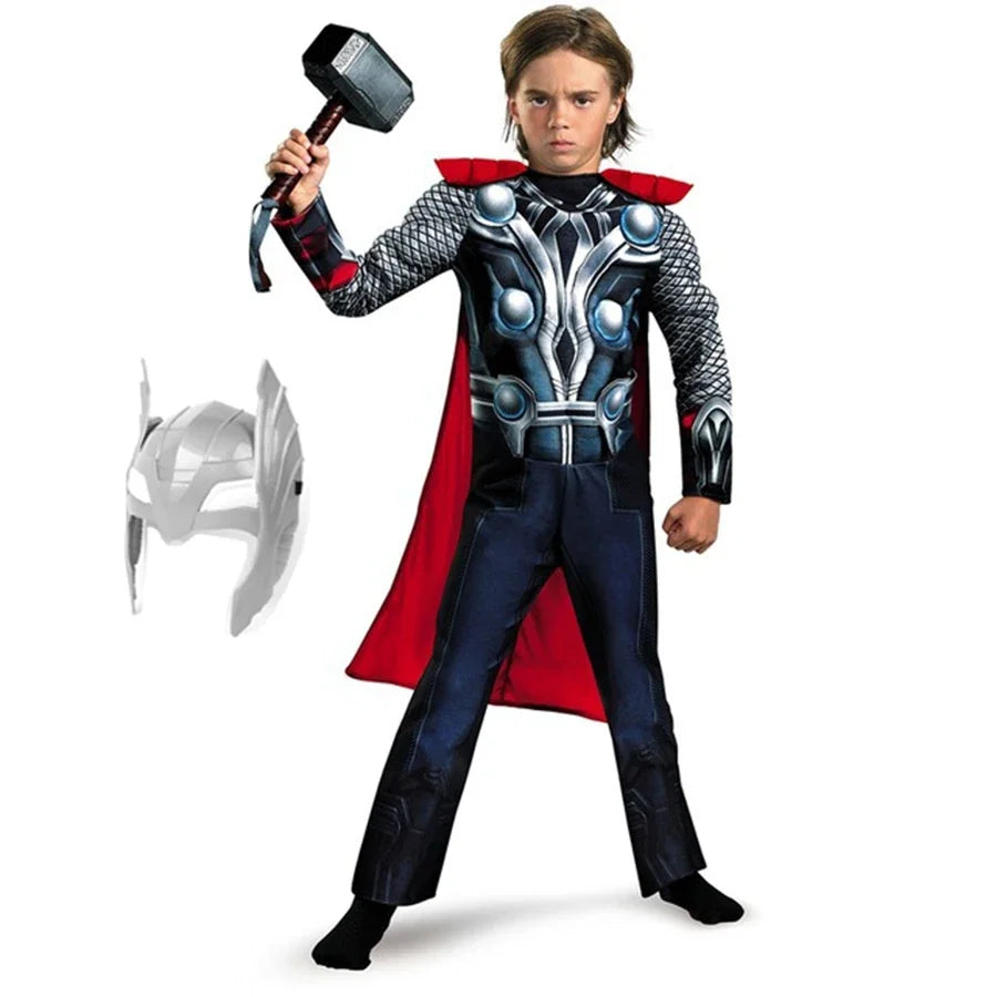 Smile Muscle Thunder Warrior Cosplay Costumes, Superhero Team, Super Costumes, Children'S Day