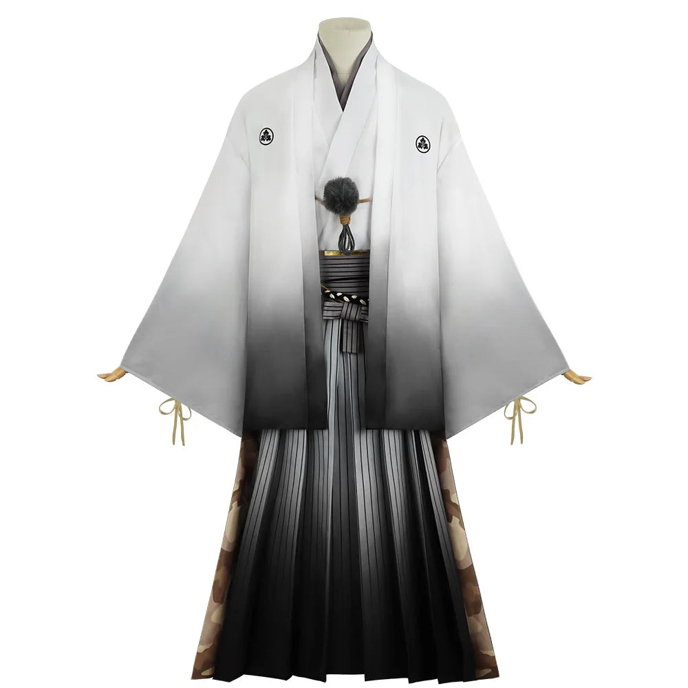 Game Fox Chang Xi Shou Xing Costume Suit Uniform Game Silent Hill F Halloween Outfits for - WHITE / M
