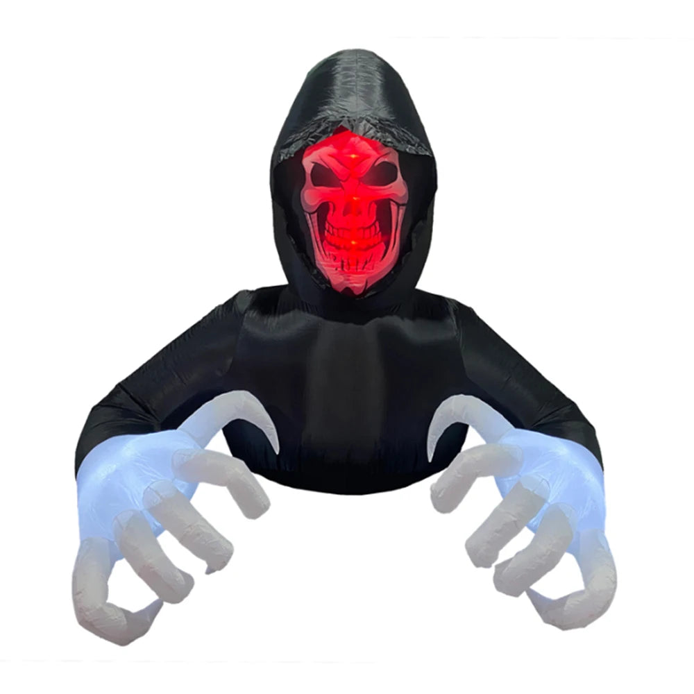 Grim Reaper Light-Up Halloween Inflatable - product image 3