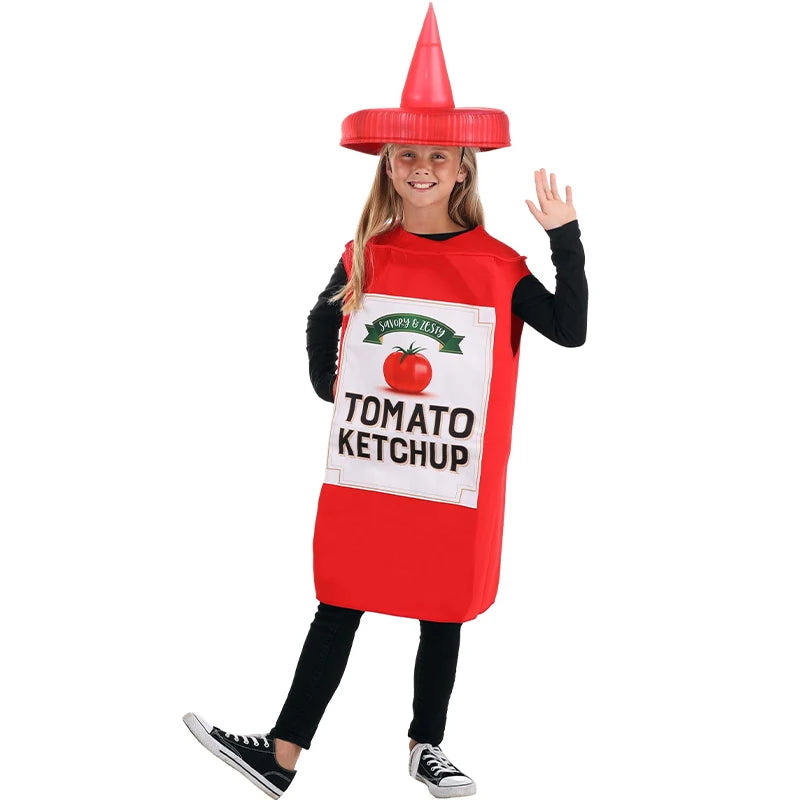 Ketchup & Mustard Costumes for Kids | Funny Food Dress-Up