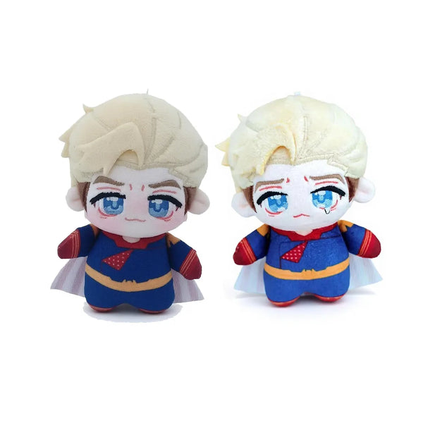 The Boys Costume the Homelander Plush Doll 3.9 in Cloak Homelander Stuffed Toy Halloween - Smile style / 3.9 in