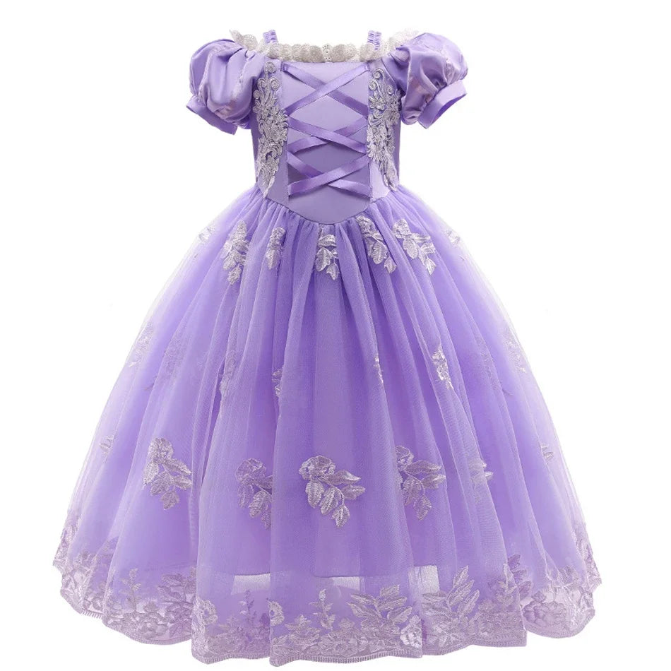 Girls Fairytale Princess Halloween Costume Dress