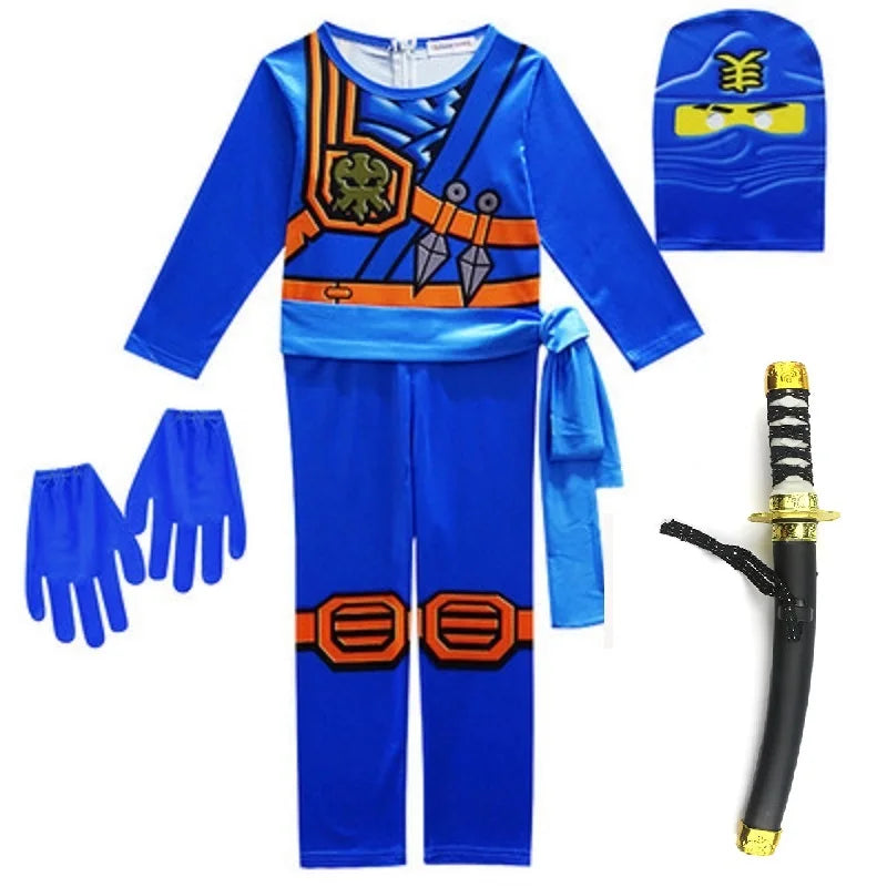 Ninja Cosplay Advanced Latest Role Playing Costume Jumpsuit Set Halloween Christmas Party Ninja