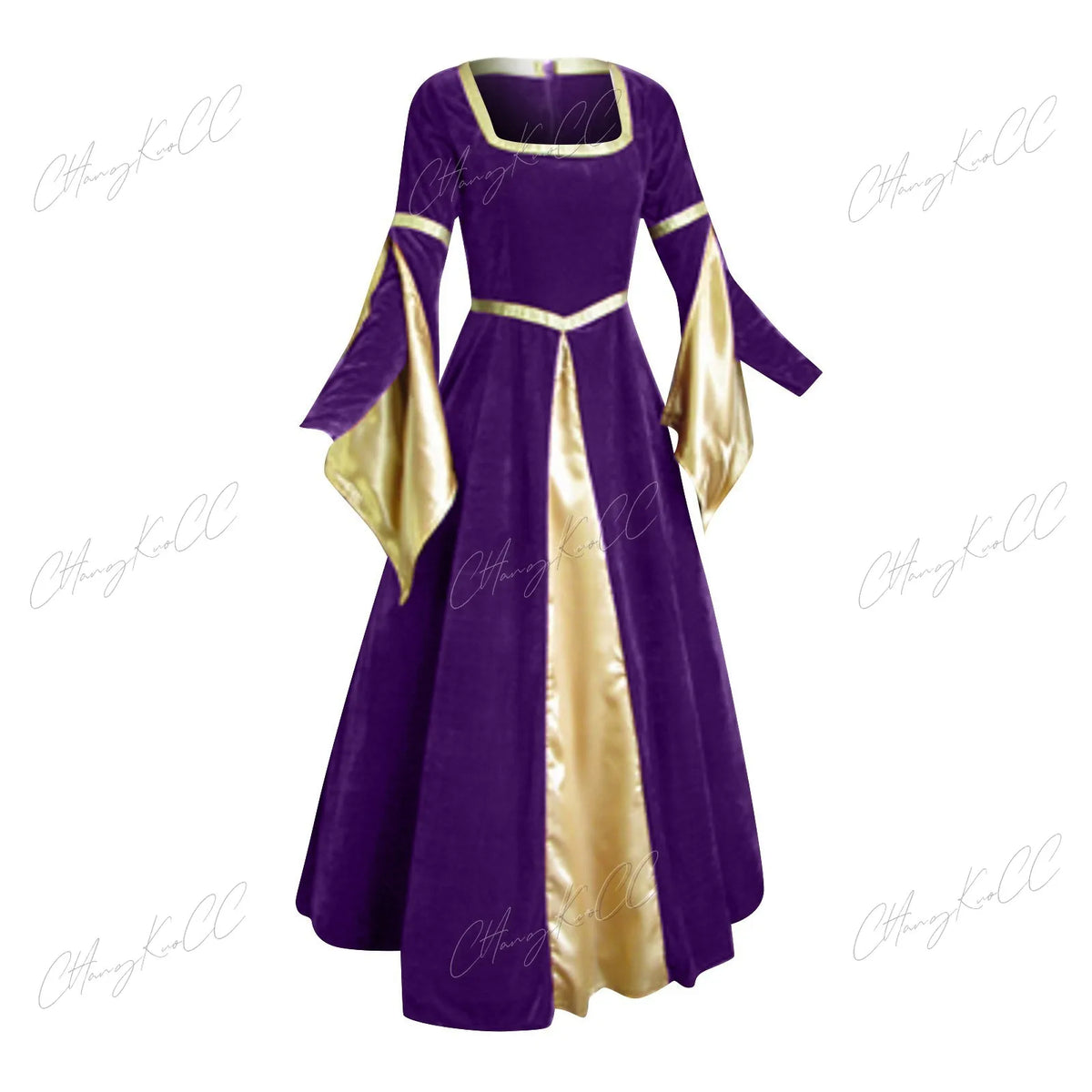 Women's Medieval Dressing Big Swing Vintage Long Sleeve Hollow - product image 20