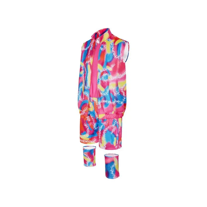 80s Workout Costume for Halloween Costume 80s 90s Workout Outfit for Adult Men's Include - barbie / XXXL