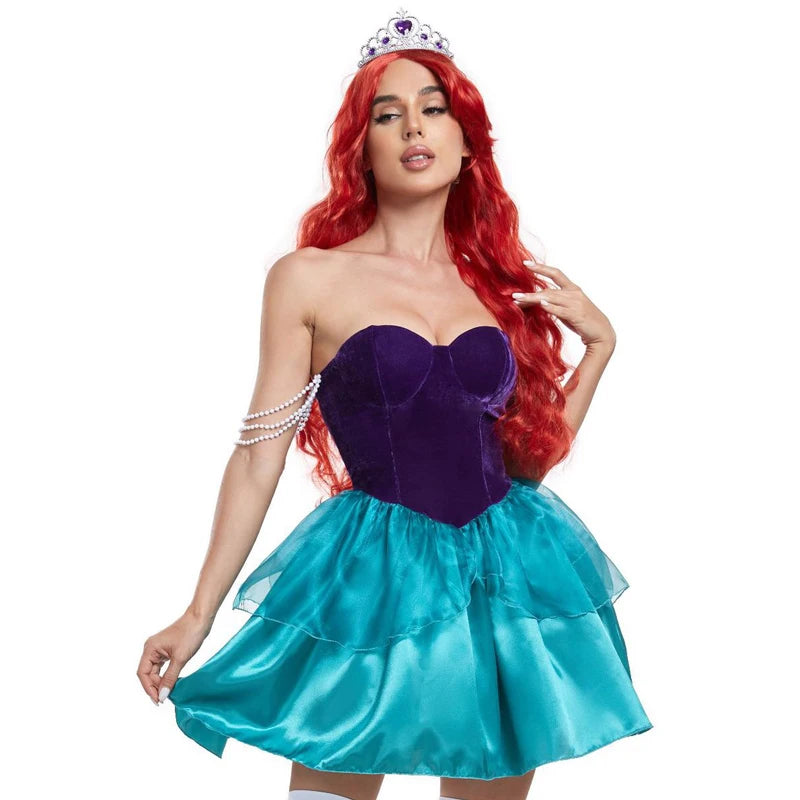 Snow White-Inspired Princess Costume for Women | Fairy-Tale Dress
